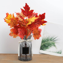 Rami artificiali di acero rosso per decorazioni d'interni