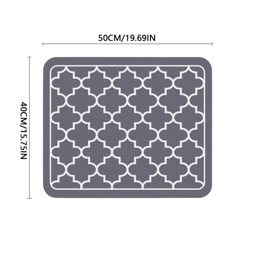 Tapis de machine à café en terre de diatomées – Absorbant et 1