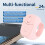 Phone Scroller Fingerspitze Bluetooth 40mAh Pink 7