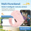 Phone Scroller Fingerspitze Bluetooth 40mAh Pink 8