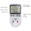 Digital Thermostat Socket, Compatible with UK/EU Sockets, Temperature Control -40C to 120C with Timer, 100-250V Input 2