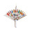 Birthday Cake Candles Novelty Set 12pcs 6