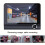 3-Lens Dash Cam with Collision Detection, Front Interior Rear Recording & Reverse View 5