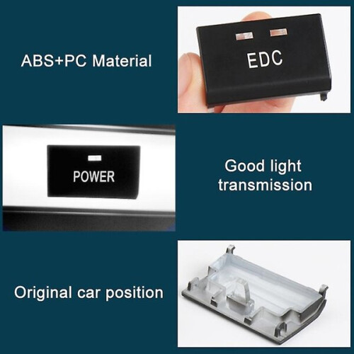 Central Control Panel compatible with BMW 3 Series E93 2005-2012 ABS PC Durable Button 1