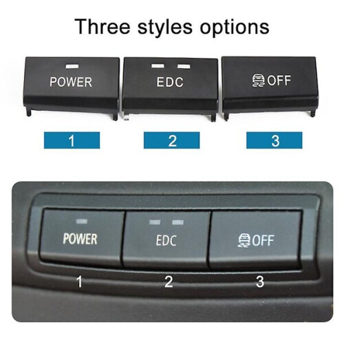 Central Control Panel compatible with BMW 3 Series E93 2005-2012 ABS PC Durable Button 2