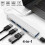 Concentrador USB-C a USB3.0 – 1USB3.0 + 3USB2.0 1