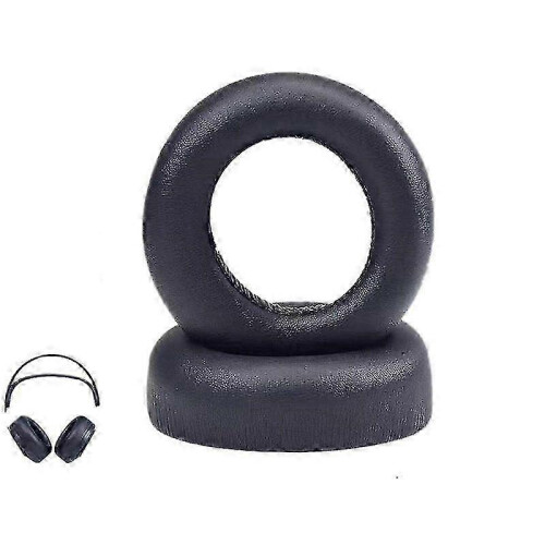 Replacement Ear Pads compatible with PS5 Pulse 3D Headset Black PU Leather 1 Pair 2