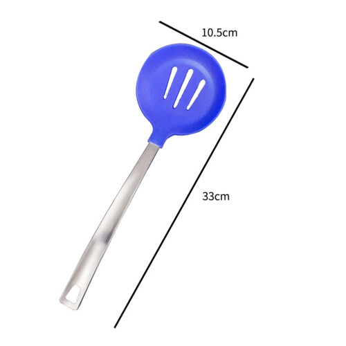 Pastasøyle i silikon og rustfritt stål – 33 cm 2