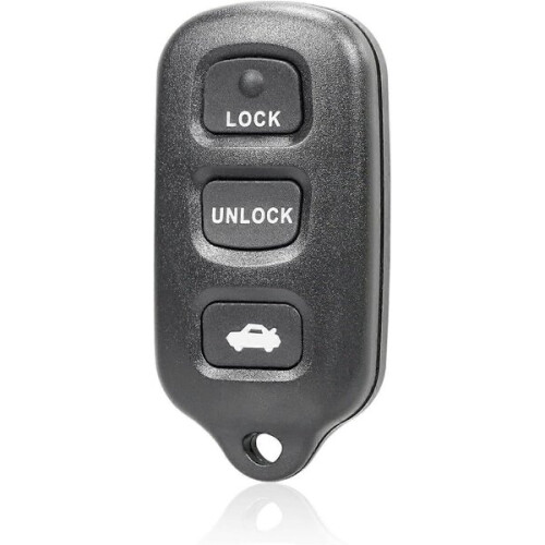 Keyless Entry Remote Control compatible with Toyota 2002-2007 2 Pack Replacement with Fast Response Chip 1