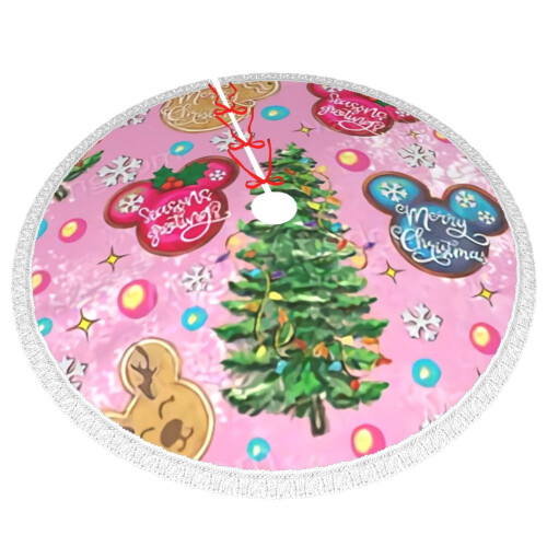 Mickey Mouse Christmas Tree Skirt 48 inch 2