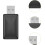 Wireless Car Adapter Compatible with CarPlay Android Auto with Bluetooth & WiFi Connection, Black, Compact Design 3