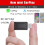 Wireless Car Adapter Compatible with CarPlay Android Auto with Bluetooth & WiFi Connection, Black, Compact Design 5