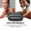 53B Replacement Head Compatible with Philips Series 5 6 7 Shavers, Precision Tooth Comb & Tri-Floating Blades 2