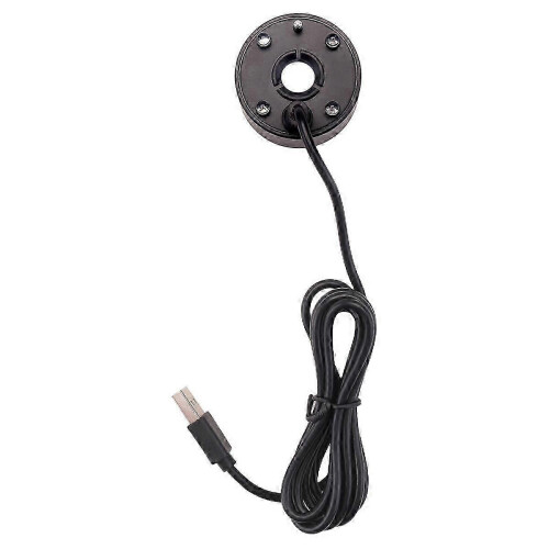 Nebulizzatore portatile USB con LED multicolore per laghetti, acquari e vasi, con spegnimento automatico. 1