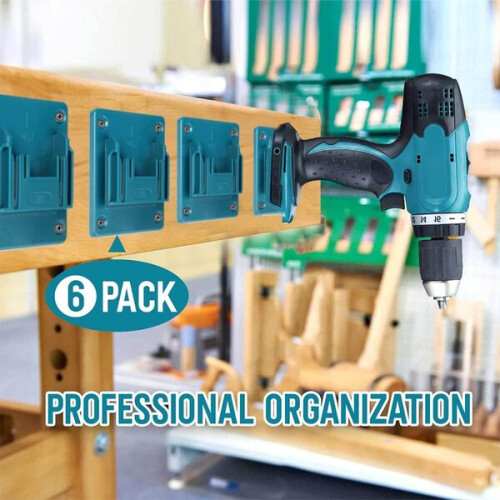 Tool Holder Compatible with Dewalt 12-20V Milwaukee 14.4-18V Cordless Tools for Secure Storage Space Saving 1