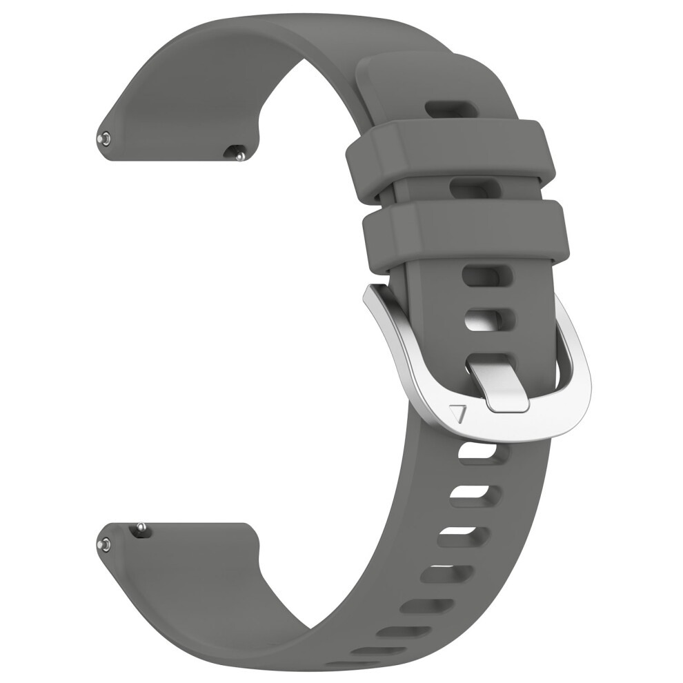 18Mm Silicone Watchband For Huawei Watch Gt 4 41Mm, Garmin Venu 3S, Lg Watch Gray 7314280516100