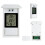 Elektronisches Thermometer für den Außenbereich White 1