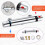 Thermostatic Shower Valve 2-Handle Brass Construction PVD Coating for Safe Temperature Control 2