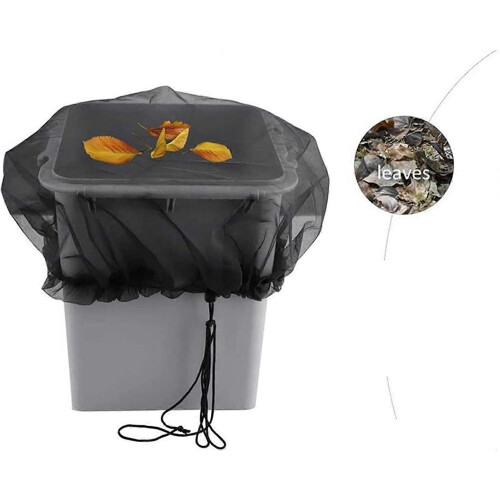 Rain Barrel Cover Mesh Protector 80cm for Garden Rainwater Collection and Debris Blocking 1