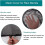 Rain Barrel Cover Mesh Protector 80cm for Garden Rainwater Collection and Debris Blocking 4