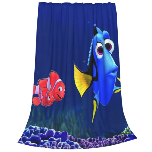 Coperta in pile Alla ricerca di Nemo, 80x60 pollici 1
