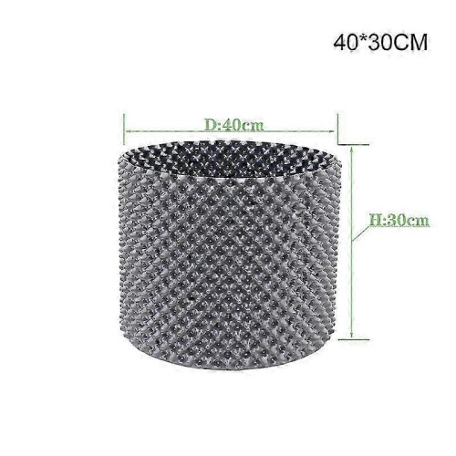Rapid Seedling Breeding Pots PVC Ventilated Plant Container for Root Control Transplanting 2