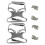 Replacement Headgear Straps Compatible with Eson 2 & Full Face Mask, Grey Polyester 2-Pack for CPAP Therapy 5