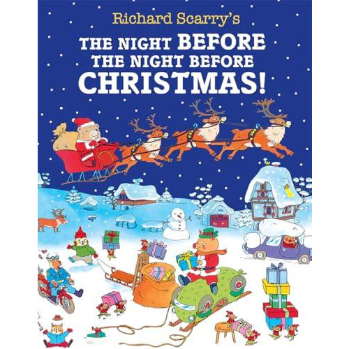 Night Before The Night Before Christmas by Richard Scarry Paperback Bo