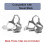 CPAP Headgear Replacement Strap compatible with Respironics Wisp Nasal Mask Standard Medium Size Grey Breathable Polyester 5