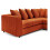 Furniture 786 Jumbo Cord Scatter Back 2c2 Corner Sofa Orange 3
