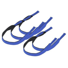 Lot de 5 cordons élastiques pour lunettes de sport, tour de cou réglable, maintien confortable et antidérapant
