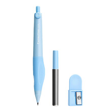 Automatischer Druckbleistift mit Schachtel mit 2,0-mm-Minen-Blau