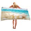 Beach Towel Oversized Packable 75x150 cm 3