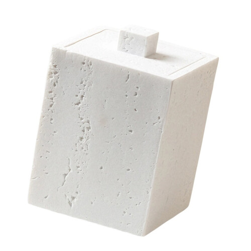 Durable Resin Simple Holders for Cotton Swabs and Toothpicks-D