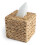 Boîte à mouchoirs rectangulaire en bois brun 2