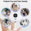 Automatic Soap Dispenser, Touchless Foam Soap Dispenser with Rechargeable Battery for Wall Mounting 2