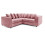 Furniture 786 Jumbo Cord Scatter Back 2c2 Corner Sofa Pink 2