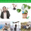 Self Watering Spikes System 12PCS with Adjustable Flow Control Valve for Plant Drip Irrigation 5