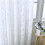 Set de 2 perdele transparente - Decor pentru casă - 100 x 250 cm - Alb 3