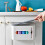 Wall Mounted Plastic Garbage Bag Dispenser Holder, Storage Box for Bathroom Kitchen 5