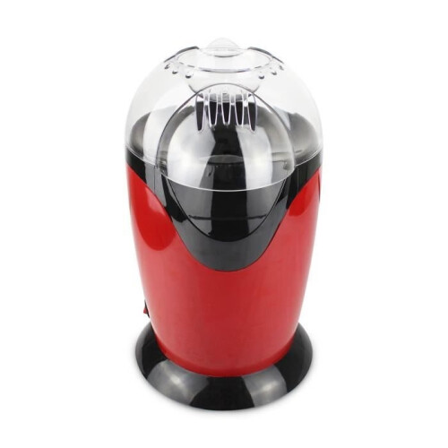 Electric Popcorn Maker, Home Popcorn Machine, Red, Dimensions: 30.5 x 17 x 16.3 cm 1