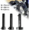 Universal Motorcycle Removable Exhaust Silencer Muffler 60mm Compatible with Various Models 2