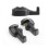 2pcs - set car headrest hooks universal car organizer hanger support hook black 2