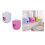 Wall Mount Automatic Toothpaste Dispenser, Hands-Free Squeeze Out, Pink Adhesive Mount for Bathroom (1-Piece) 3