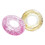 Glitter Oppblåsbar Flyteseng 119cm - - Intex 2