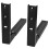 Telescopic Folding Shelf Bracket Wall Mounted Support Rack for Table Work Bench Black 5
