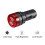 SOURCING MAP 3-Piece LED Warning Lights, AC/DC 12V, Flashing Alarm Indicator, Buzzer Panel, Red LED 5