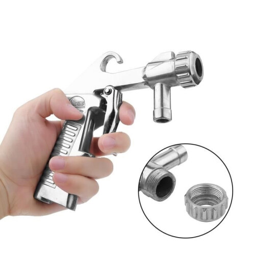 Pneumatic Sandblasting Gun for Stripping + 4 Ceramic Nozzles (4-5-6-7mm) 1