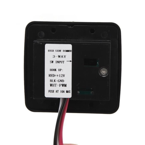 Dimmer switch - SALUTUYA - 12V - Compatible with LED and halogen bulbs - Easy installation - Compact 1