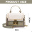 Joker portable shoulder bag in artificial leather with chain 2